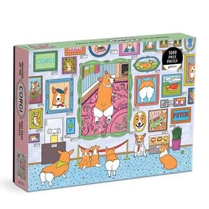 Galison Museum of the Corgi 1000 piece puzzle